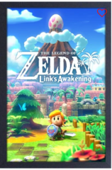 Framed - Zelda Link's Awakening